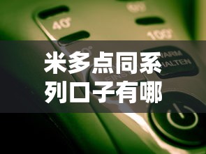 米多点同系列口子有哪些？这几个产品实测通过率高