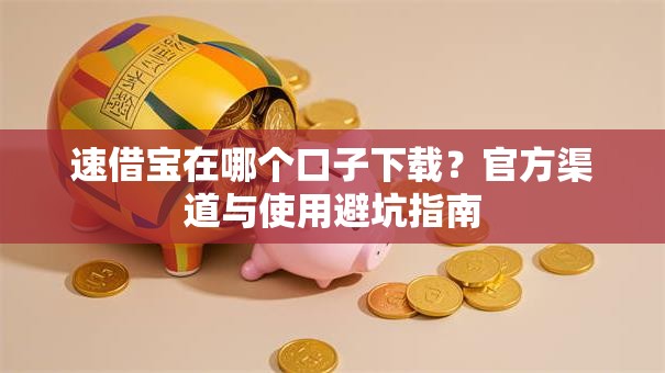 速借宝在哪个口子下载？官方渠道与使用避坑指南