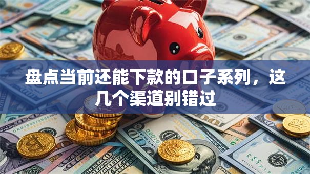 盘点当前还能下款的口子系列,这几个渠道别错过 盘点当前还能下款的口子系列,这几个渠道别错过