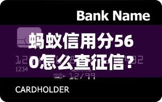 蚂蚁信用分560怎么查征信?手把手教你查个人信用记录,贷款前必看! 蚂蚁信用分560怎么查征信?手把手教你查个人信用记录,贷款前必看!