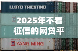 2025年不看征信的网贷平台有哪些?这几种渠道或许能帮到你 2025年不看征信的网贷平台有哪些?这几种渠道或许能帮到你