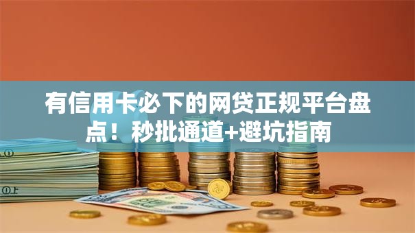 有信用卡必下的网贷正规平台盘点!秒批通道+避坑指南 有信用卡必下的网贷正规平台盘点!秒批通道+避坑指南