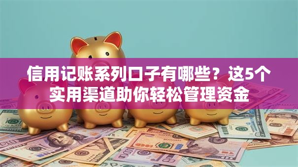 信用记账系列口子有哪些?这5个实用渠道助你轻松管理资金 信用记账系列口子有哪些?这5个实用渠道助你轻松管理资金