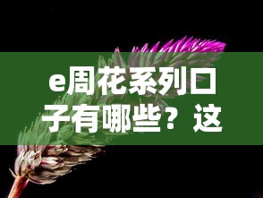 e周花系列口子有哪些?这几个靠谱选择帮你轻松周转 e周花系列口子有哪些?这几个靠谱选择帮你轻松周转