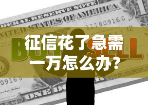 征信花了急需一万怎么办?三招教你解决资金难题 征信花了急需一万怎么办?三招教你解决资金难题