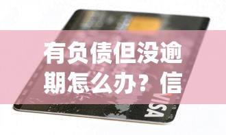 有负债但没逾期怎么办?信用管理&负债优化实用指南 有负债但没逾期怎么办?信用管理&负债优化实用指南