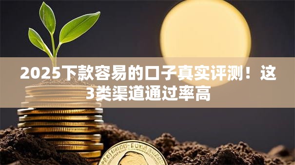 2025下款容易的口子真实评测!这3类渠道通过率高 2025下款容易的口子真实评测!这3类渠道通过率高