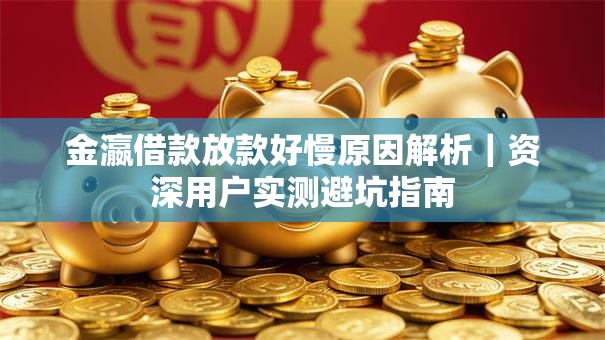 金瀛借款放款好慢原因解析|资深用户实测避坑指南 金瀛借款放款好慢原因解析|资深用户实测避坑指南