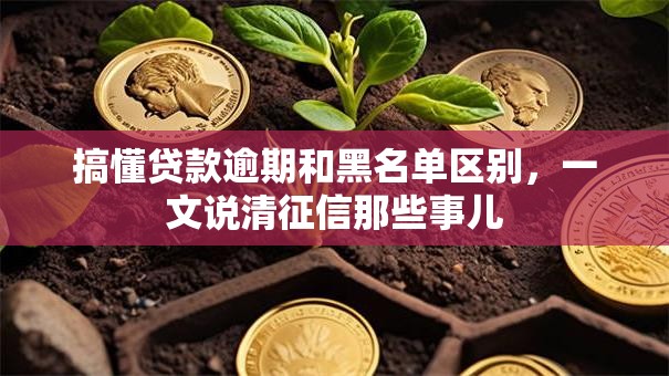 搞懂贷款逾期和黑名单区别,一文说清征信那些事儿 搞懂贷款逾期和黑名单区别,一文说清征信那些事儿