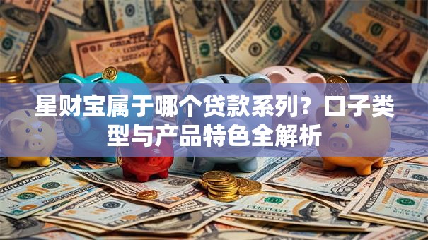 星财宝属于哪个贷款系列？口子类型与产品特色全解析
