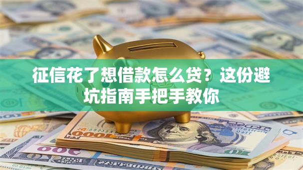 征信花了想借款怎么贷？这份避坑指南手把手教你