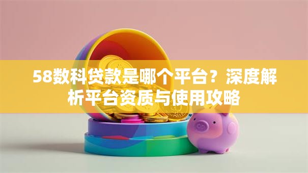 58数科贷款是哪个平台？深度解析平台资质与使用攻略