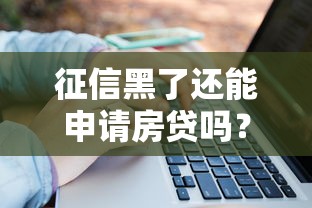 征信黑了还能申请房贷吗?揭秘银行审核关键点! 征信黑了还能申请房贷吗?揭秘银行审核关键点!
