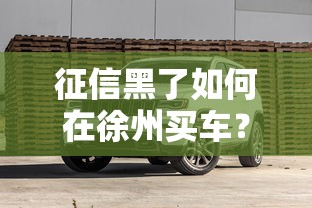征信黑了如何在徐州买车？老司机教你避坑攻略