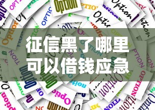 征信黑了哪里可以借钱应急2025年最新方案盘点 征信黑了哪里可以借钱应急2025年最新方案盘点