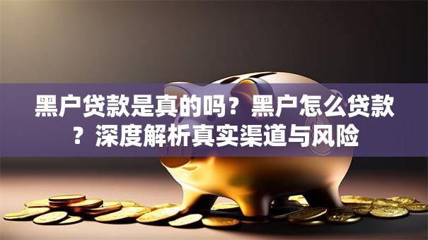 黑户贷款是真的吗?黑户怎么贷款?深度解析真实渠道与风险 黑户贷款是真的吗?黑户怎么贷款?深度解析真实渠道与风险