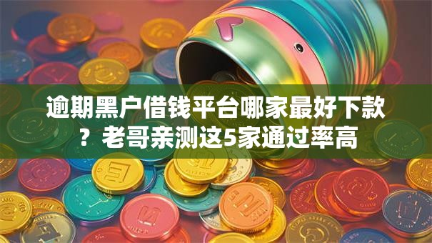 逾期黑户借钱平台哪家最好下款？老哥亲测这5家通过率高