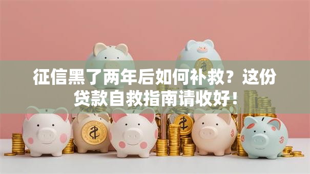 征信黑了两年后如何补救?这份贷款自救指南请收好! 征信黑了两年后如何补救?这份贷款自救指南请收好!