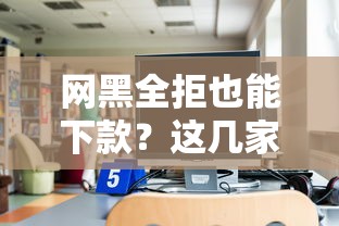 网黑全拒也能下款？这几家小众平台或许能帮你！