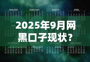 2025年9月网黑口子现状？这些新渠道还能用吗