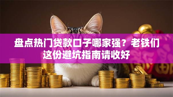 盘点热门贷款口子哪家强？老铁们这份避坑指南请收好