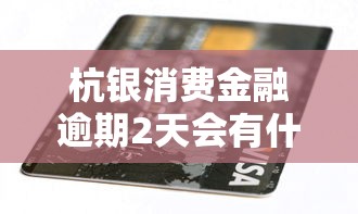 杭银消费金融逾期2天会有什么后果?真实影响和解决办法解析 杭银消费金融逾期2天会有什么后果?真实影响和解决办法解析