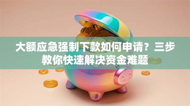 大额应急强制下款如何申请?三步教你快速解决资金难题 大额应急强制下款如何申请?三步教你快速解决资金难题