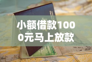 小额借款1000元马上放款2025最新攻略!申请流程、避坑指南全解析 小额借款1000元马上放款2025最新攻略!申请流程、避坑指南全解析