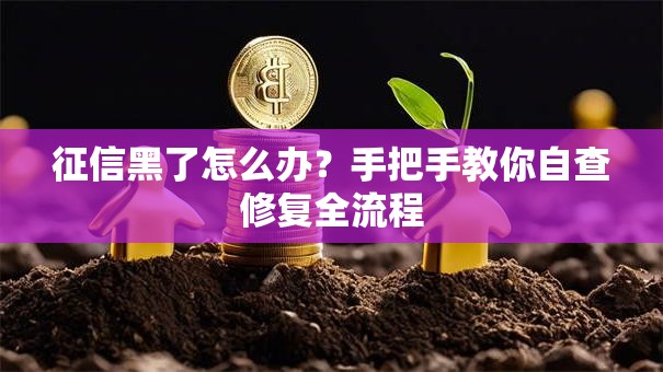 征信黑了怎么办?手把手教你自查修复全流程 征信黑了怎么办?手把手教你自查修复全流程