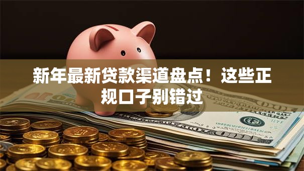 新年最新贷款渠道盘点!这些正规口子别错过 新年最新贷款渠道盘点!这些正规口子别错过
