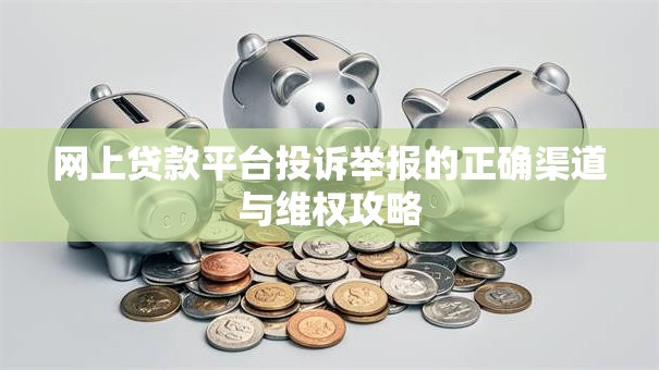 网上贷款平台投诉举报的正确渠道与维权攻略