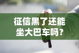 征信黑了还能坐大巴车吗?贷款失信对出行影响全解析 征信黑了还能坐大巴车吗?贷款失信对出行影响全解析