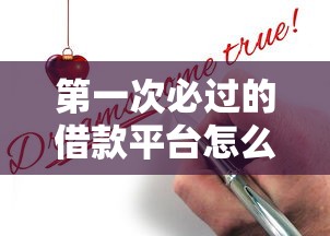 第一次必过的借款平台怎么选?新手避坑指南+申请技巧全解析 第一次必过的借款平台怎么选?新手避坑指南+申请技巧全解析