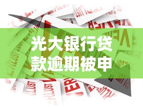 光大银行贷款逾期被申请强制执行？资深博主解析处理流程及应对方法