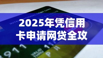 2025年凭信用卡申请网贷全攻略 灵活支取信用额度新方案