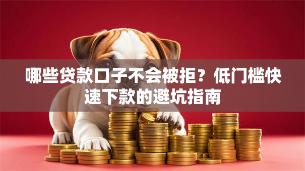 哪些贷款口子不会被拒?低门槛快速下款的避坑指南 哪些贷款口子不会被拒?低门槛快速下款的避坑指南
