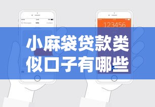 小麻袋贷款类似口子有哪些？精选5个靠谱平台+申请技巧