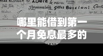 哪里能借到第一个月免息最多的借款？渠道对比分析