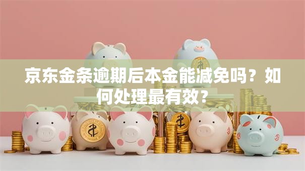 京东金条逾期后本金能减免吗?如何处理最有效? 京东金条逾期后本金能减免吗?如何处理最有效?