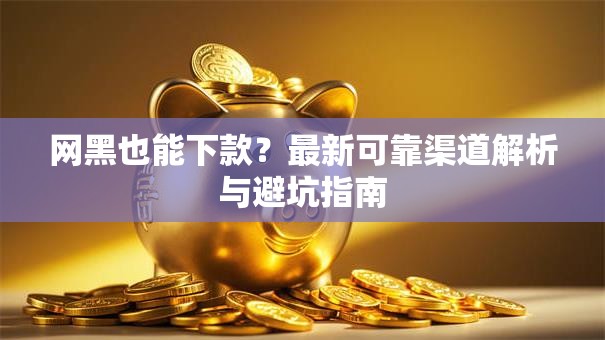 网黑也能下款?最新可靠渠道解析与避坑指南 网黑也能下款?最新可靠渠道解析与避坑指南