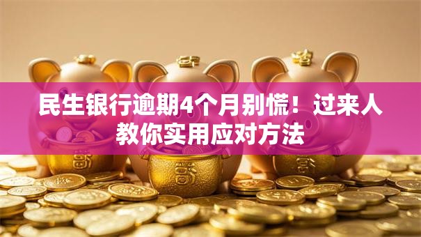 民生银行逾期4个月别慌！过来人教你实用应对方法