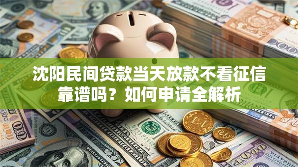 沈阳民间贷款当天放款不看征信靠谱吗?如何申请全解析 沈阳民间贷款当天放款不看征信靠谱吗?如何申请全解析