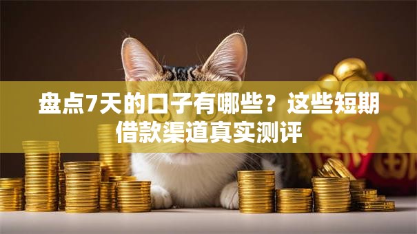 盘点7天的口子有哪些?这些短期借款渠道真实测评 盘点7天的口子有哪些?这些短期借款渠道真实测评