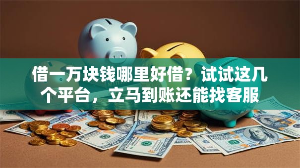借一万块钱哪里好借？试试这几个平台，立马到账还能找客服