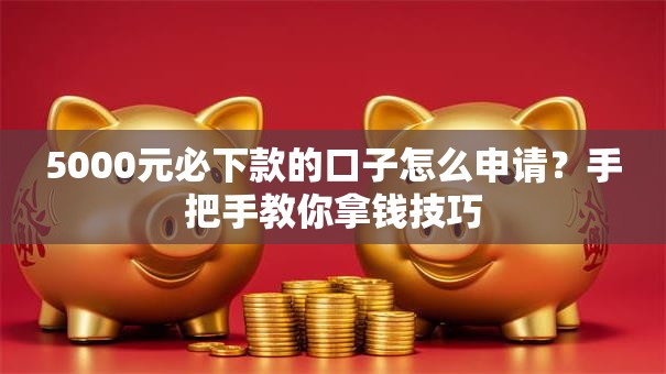 5000元必下款的口子怎么申请?手把手教你拿钱技巧 5000元必下款的口子怎么申请?手把手教你拿钱技巧