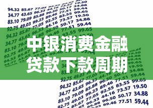 中银消费金融贷款下款周期要等多久? 中银消费金融贷款下款周期要等多久?