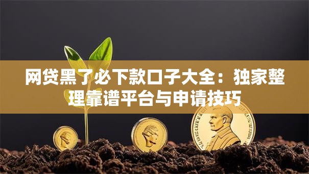 网贷黑了必下款口子大全：独家整理靠谱平台与申请技巧