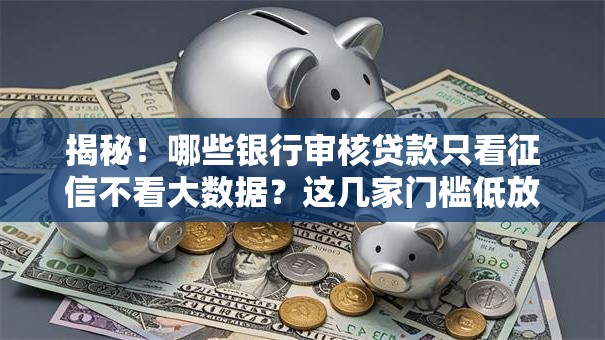 揭秘!哪些银行审核贷款只看征信不看大数据?这几家门槛低放款快 揭秘!哪些银行审核贷款只看征信不看大数据?这几家门槛低放款快
