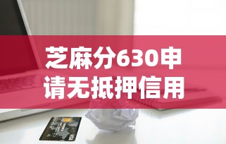 芝麻分630申请无抵押信用贷款全攻略 教你三招拿低息