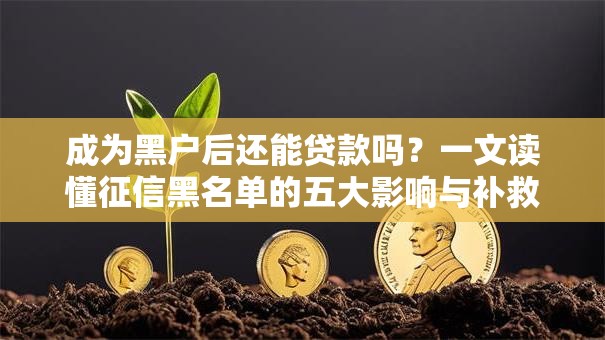 成为黑户后还能贷款吗?一文读懂征信黑名单的五大影响与补救方法 成为黑户后还能贷款吗?一文读懂征信黑名单的五大影响与补救方法